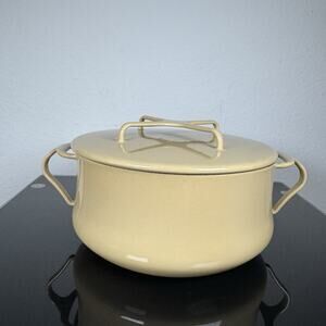 Vintage Dansk Dune Kobenstyle 2 Qt Casserole Dutch Oven Stock Pot with Lid